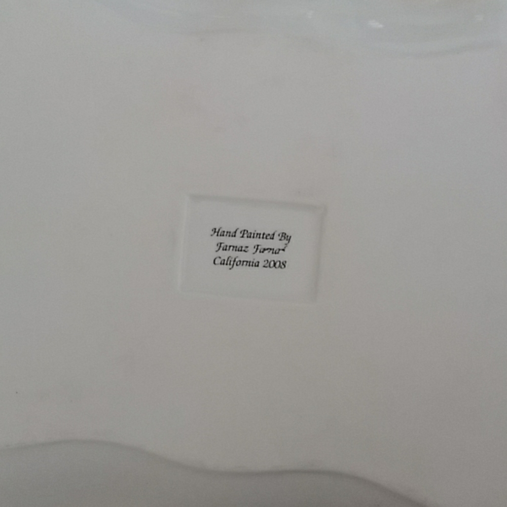 Decorative vintage style plate - Picture 2 of 3